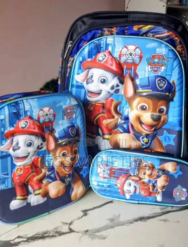 3in1 3D Character Schoolbag
