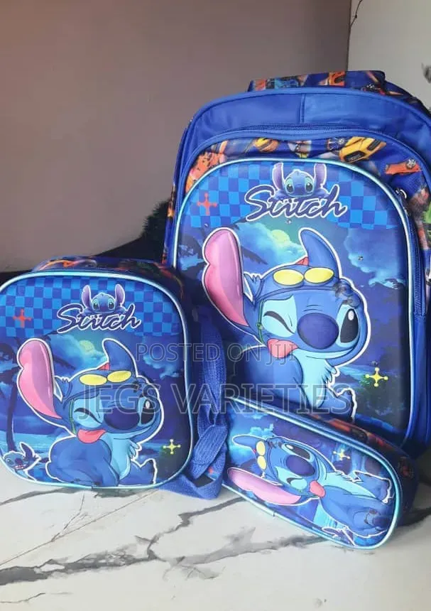 3in1 3D Character Schoolbag