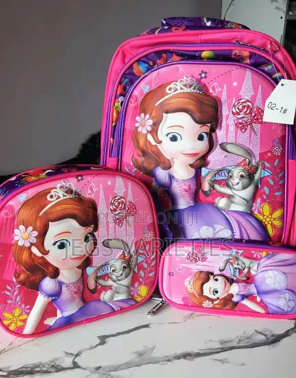 3in1 3D Character Schoolbag