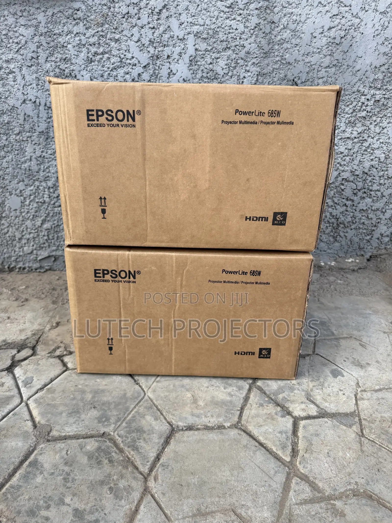Epson EB-685W Wide-Screen Projector for Classrooms, Offices & Events