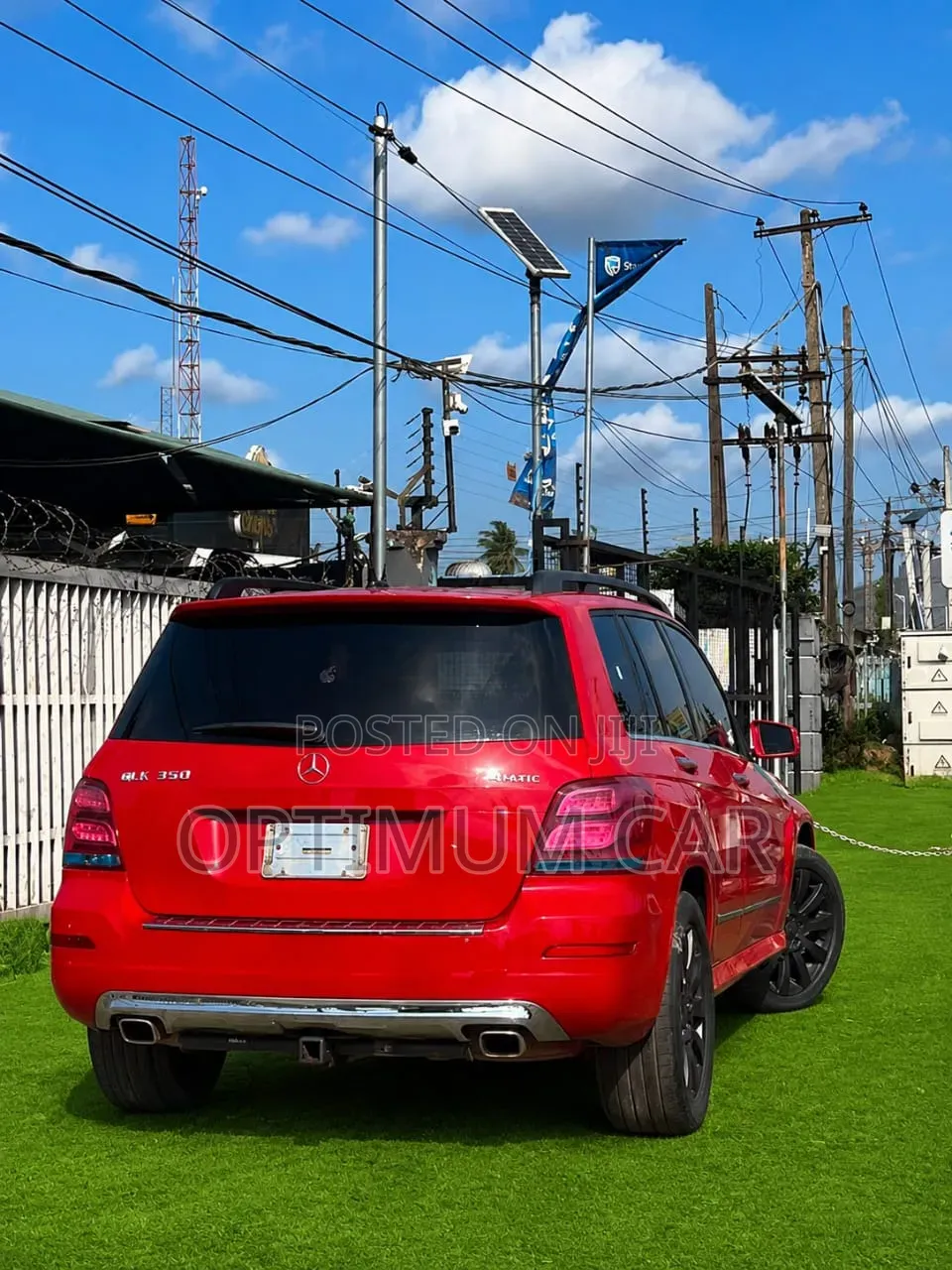 Mercedes-Benz GLK-Class 2012 Red