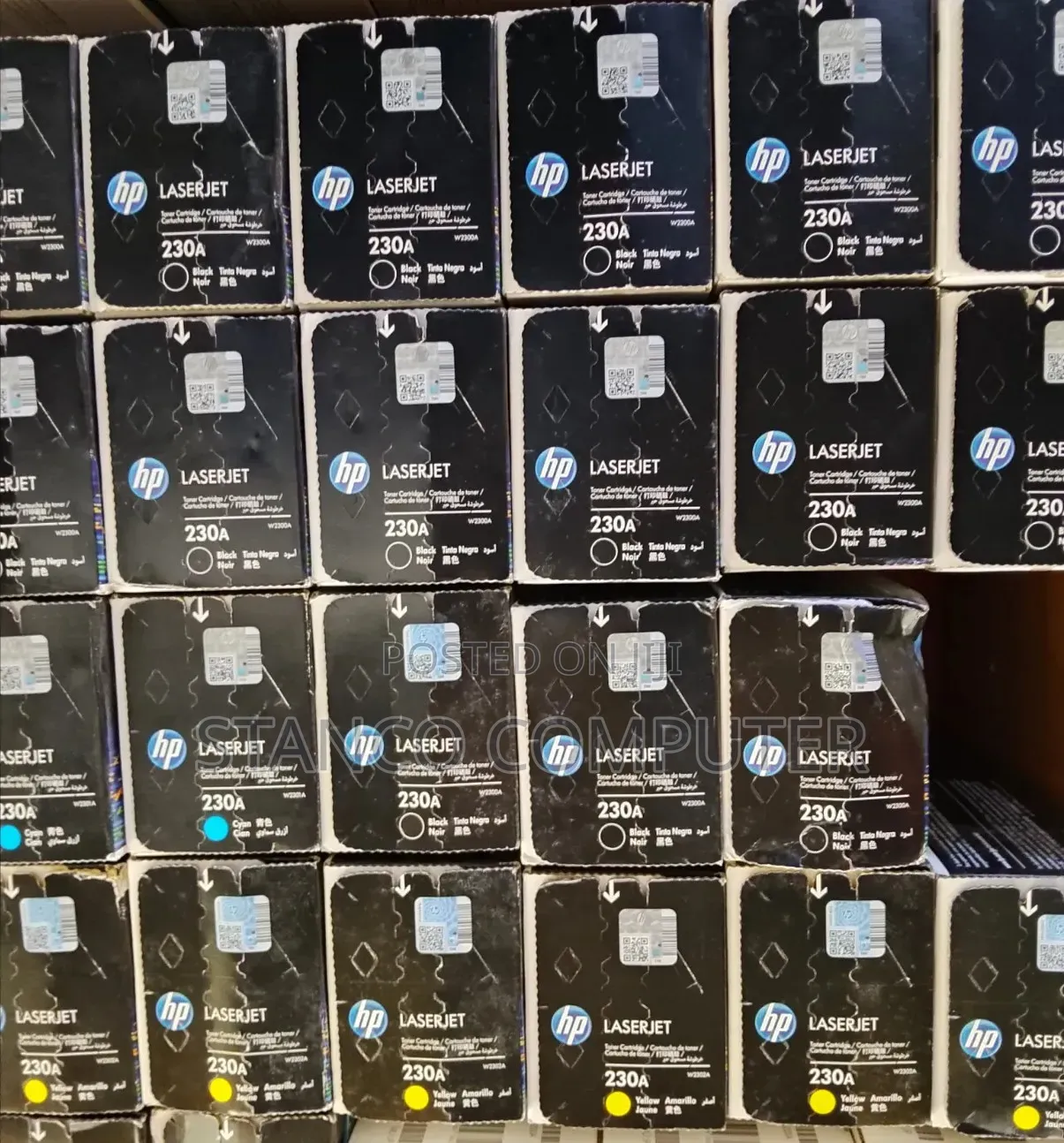 HP Genuine Toner Cartridge (230A) Colours