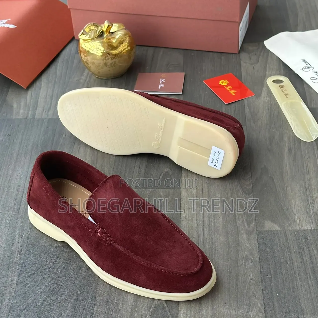 Men Shoe Loro Piana Suede Loafers | Soft and Flexible