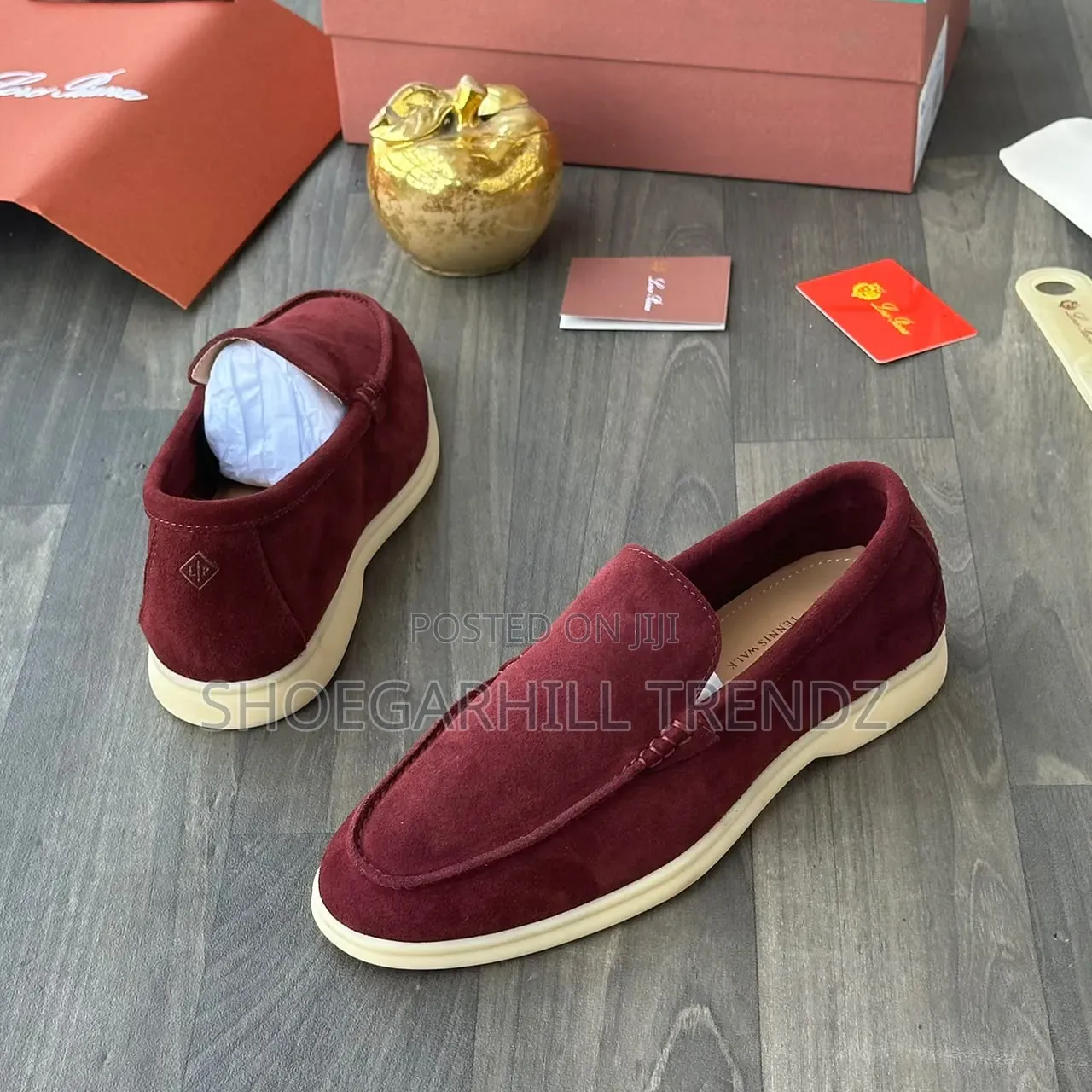 Men Shoe Loro Piana Suede Loafers | Soft and Flexible