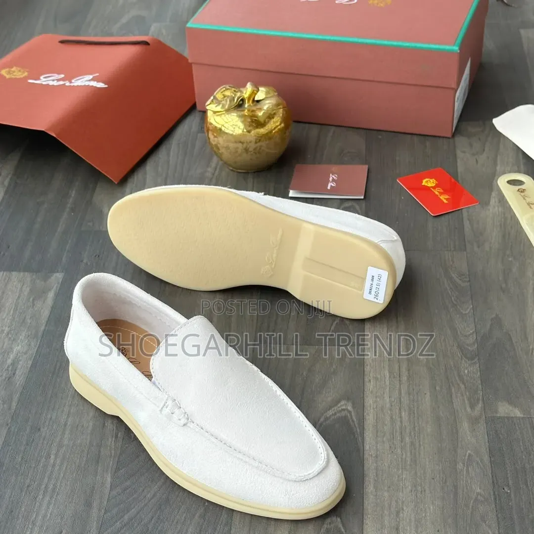 Men Shoe Loro Piana Suede Loafers | Soft and Flexible