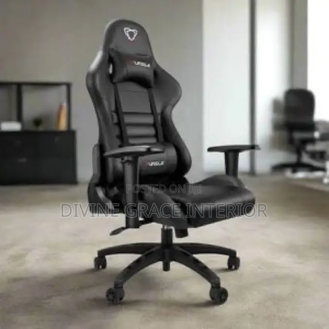 Gaming Chair With Heavy Duty Metal Base