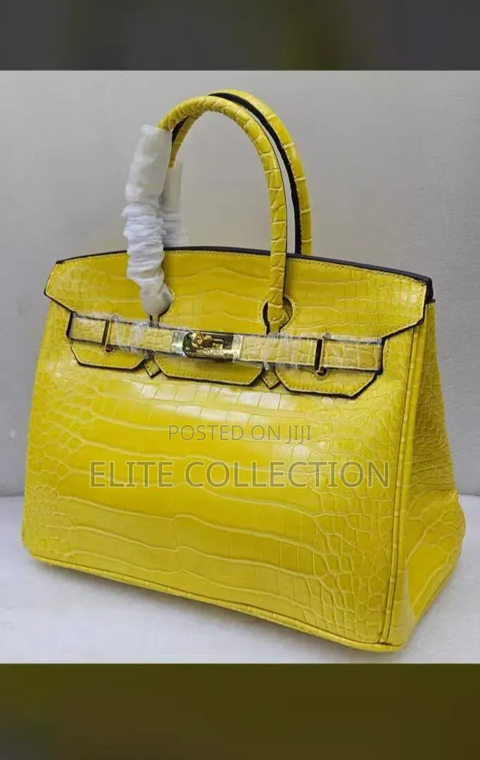 High Quality Hermes Bag White & Yellow Only ,
Big Size ( 30cm)