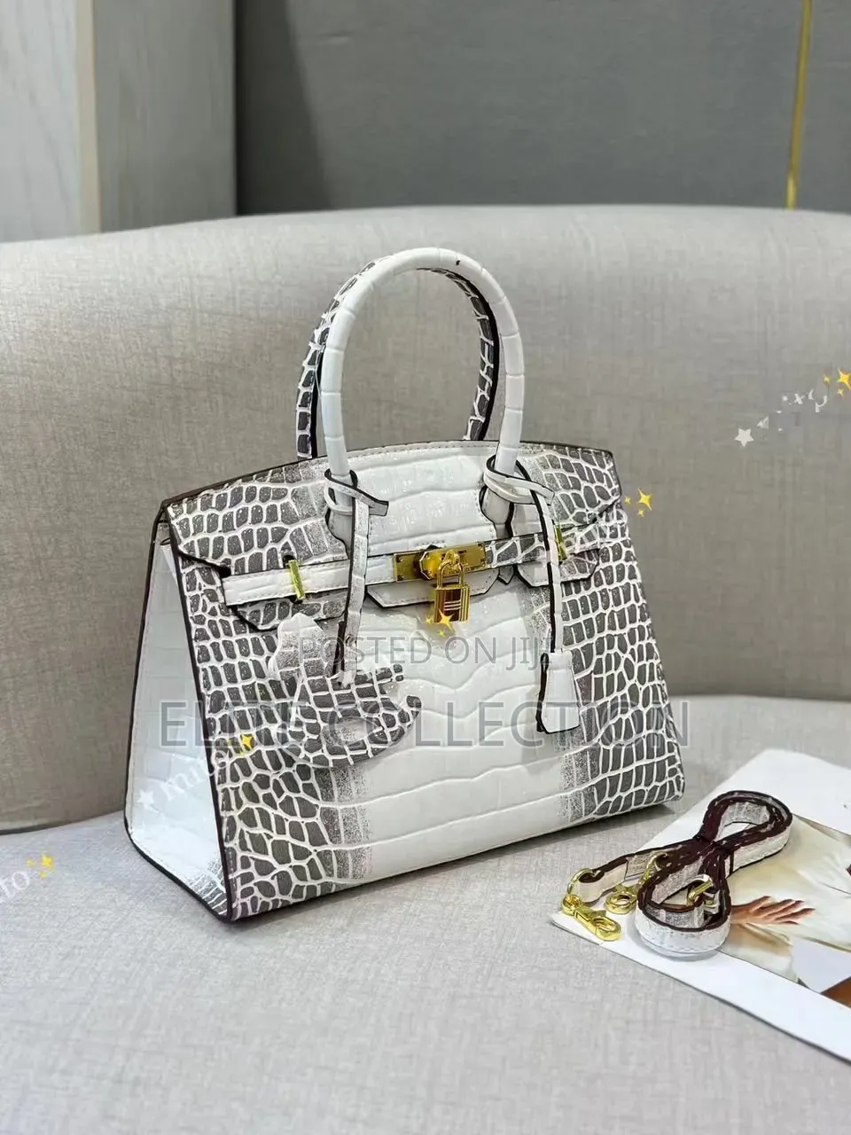 High Quality Hermes Bag White & Yellow Only ,
Big Size ( 30cm)