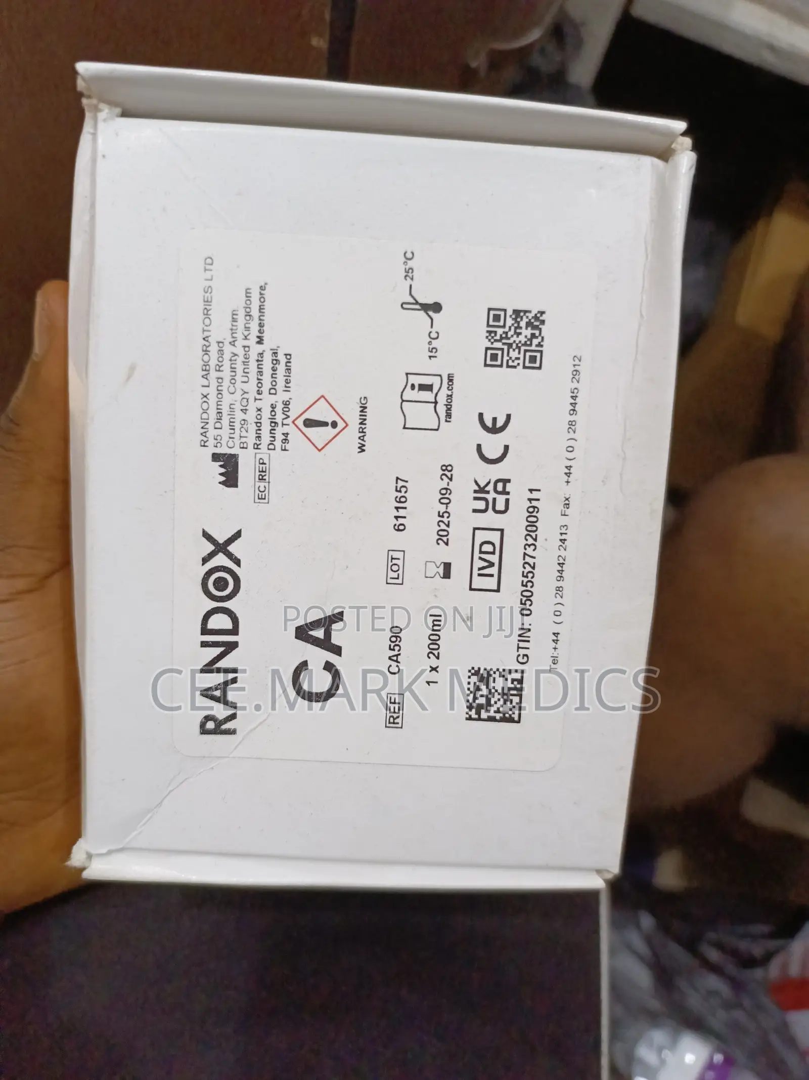 Calcium Reagents Randox