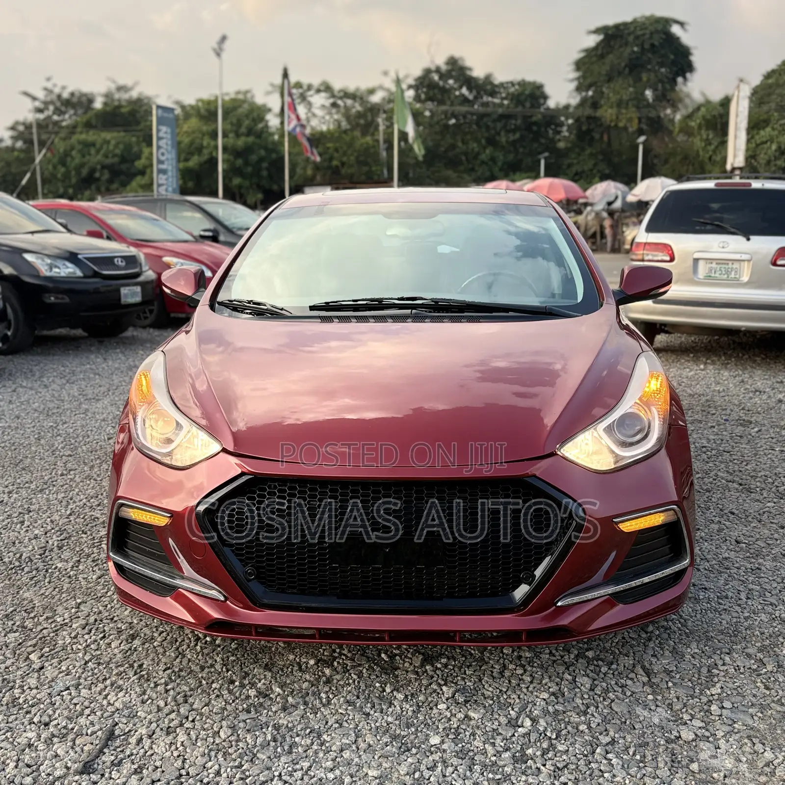Hyundai Elantra Limited 4dr Sedan (1.8L 4cyl 6A) 2014 Red