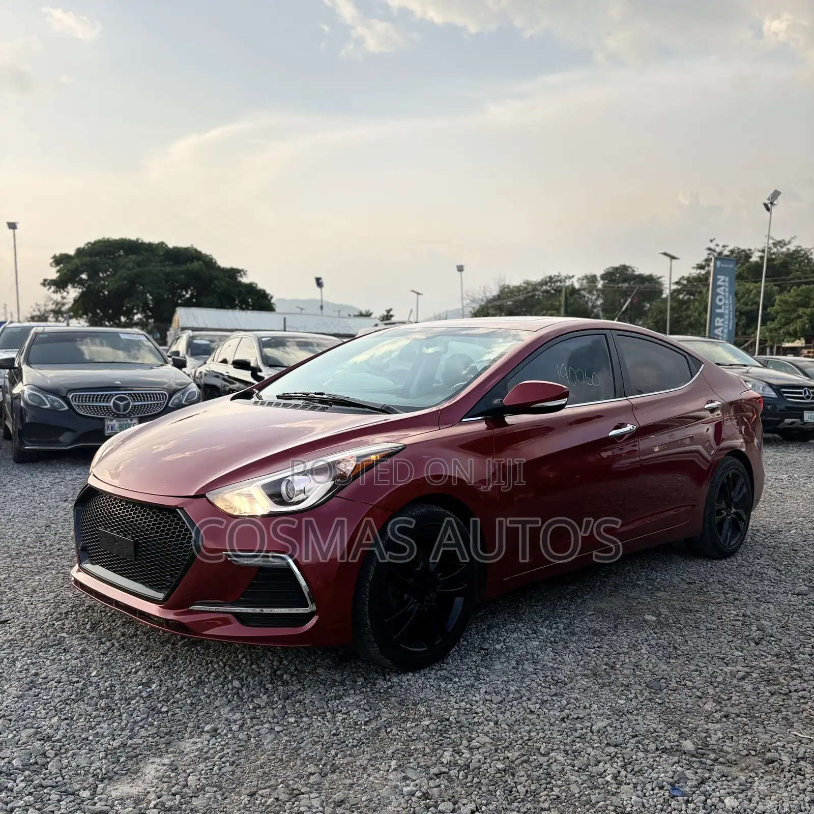 Hyundai Elantra Limited 4dr Sedan (1.8L 4cyl 6A) 2014 Red