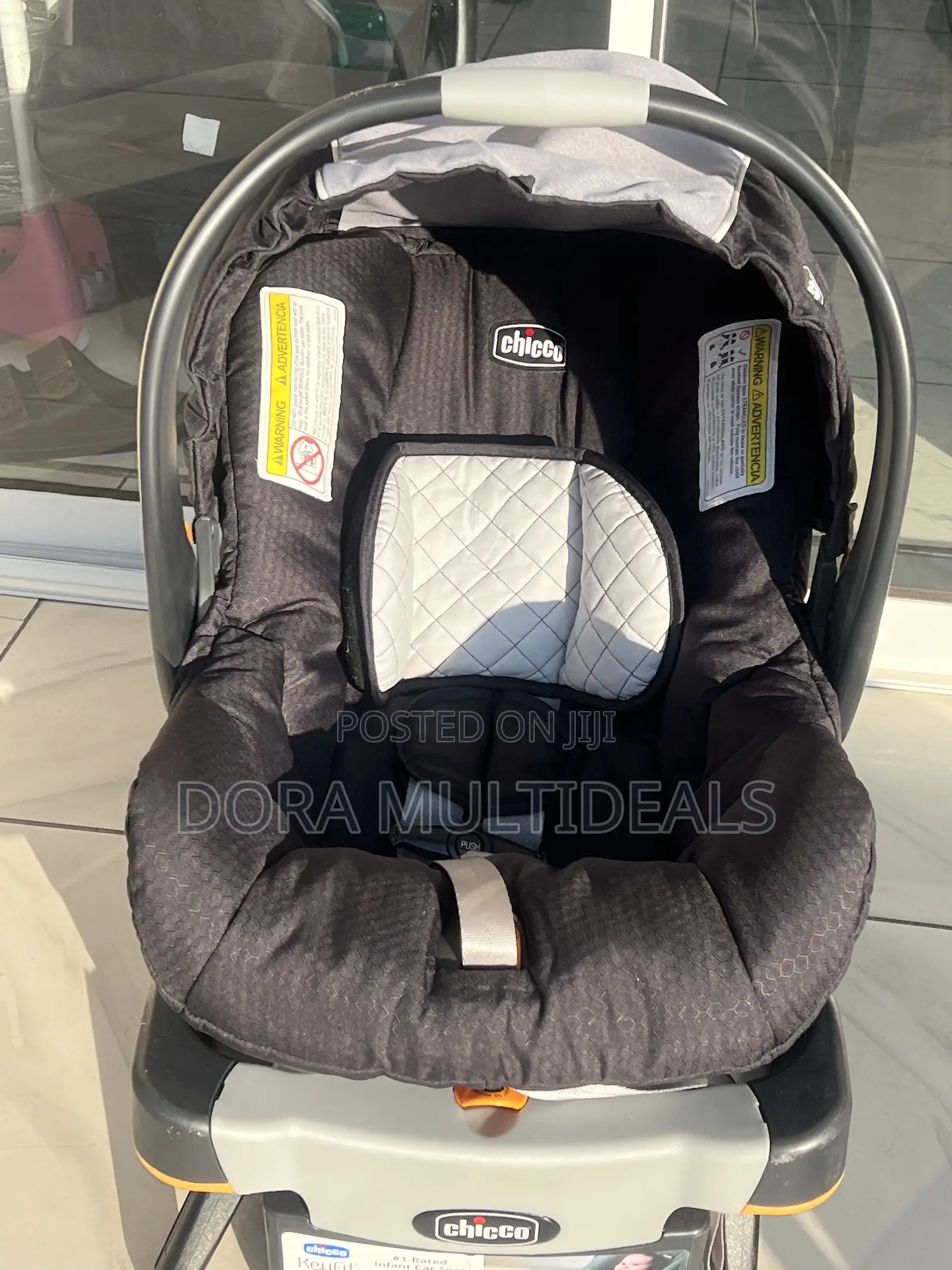 Solid Imported Chicco Infant Carrier Car Seat 0-2Years