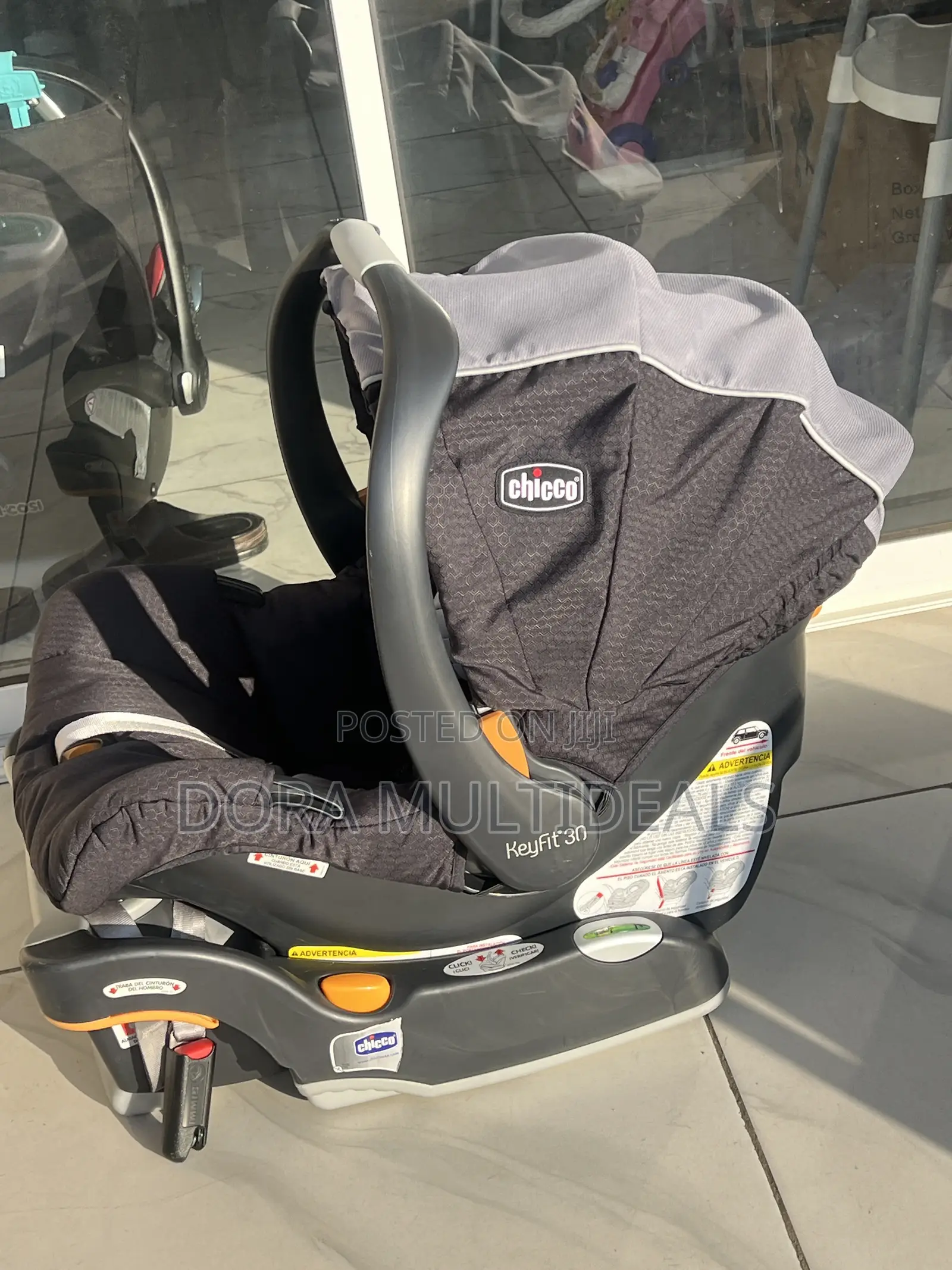 Solid Imported Chicco Infant Carrier Car Seat 0-2Years