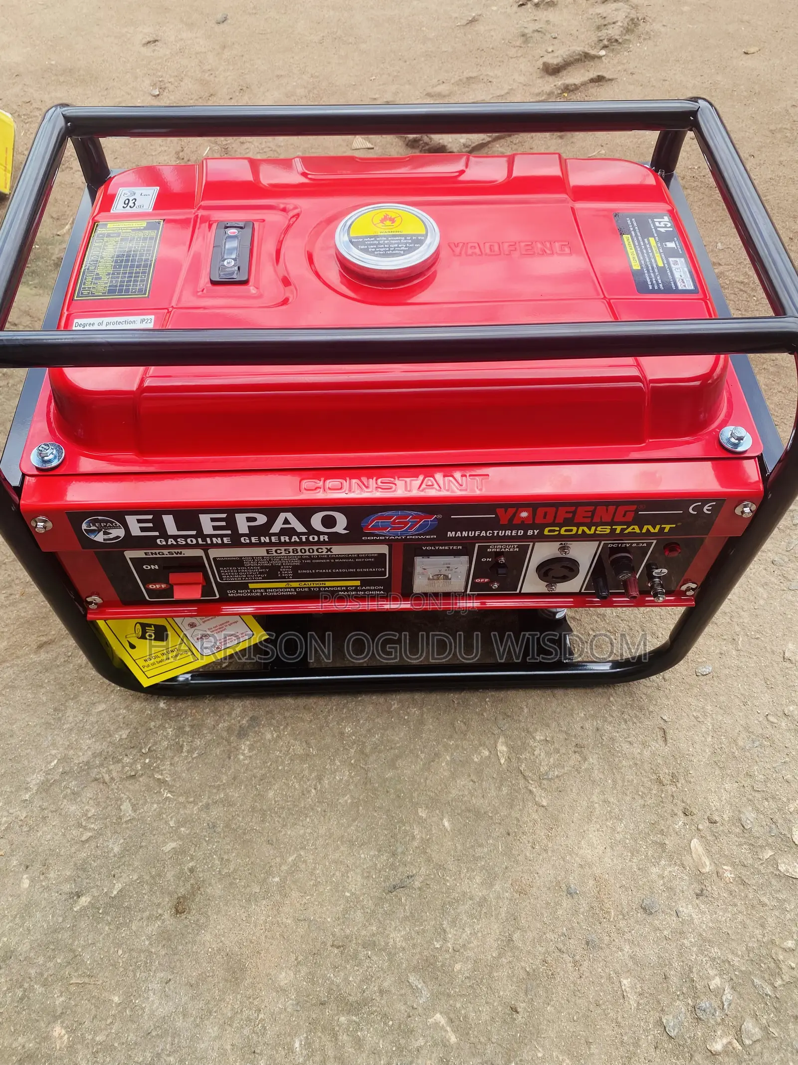 Original Constant Elepaq Manual 2.8kva Generator for Sale