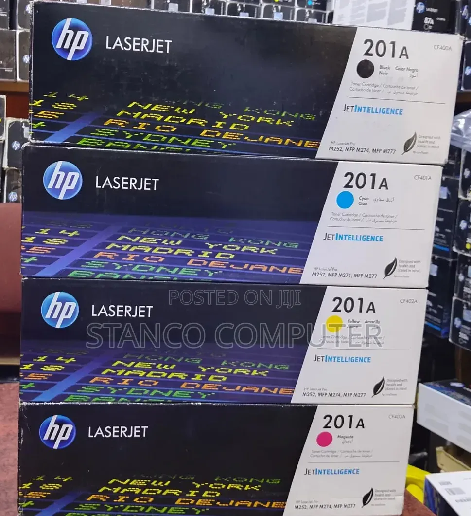 HP Original Toner 201A(cyan, Magenta, Yellow)
