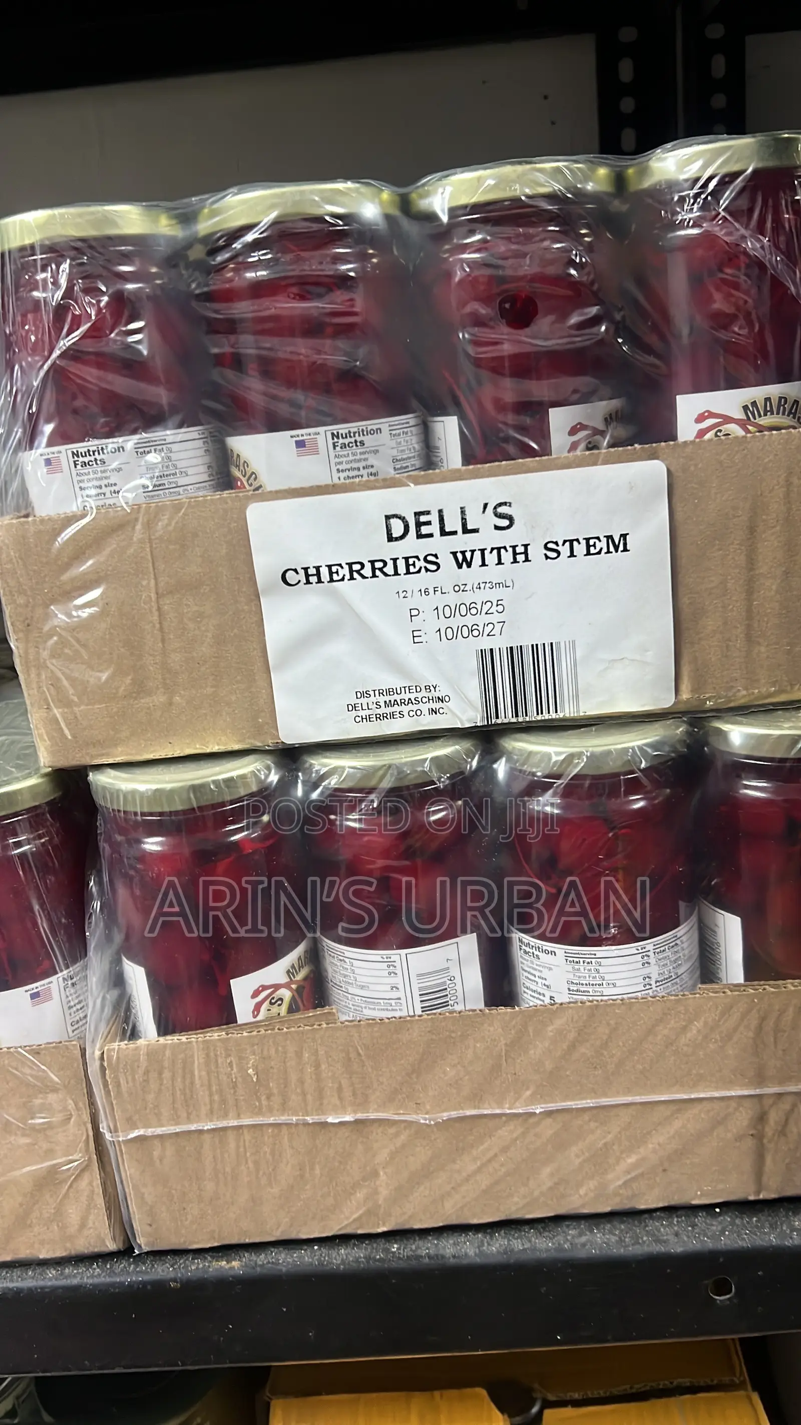 Dell’s Maraschino Cherries
