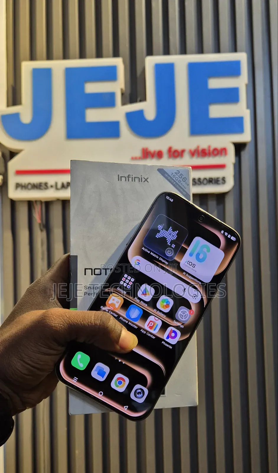 Infinix Note 60 Pro 256 GB Gray