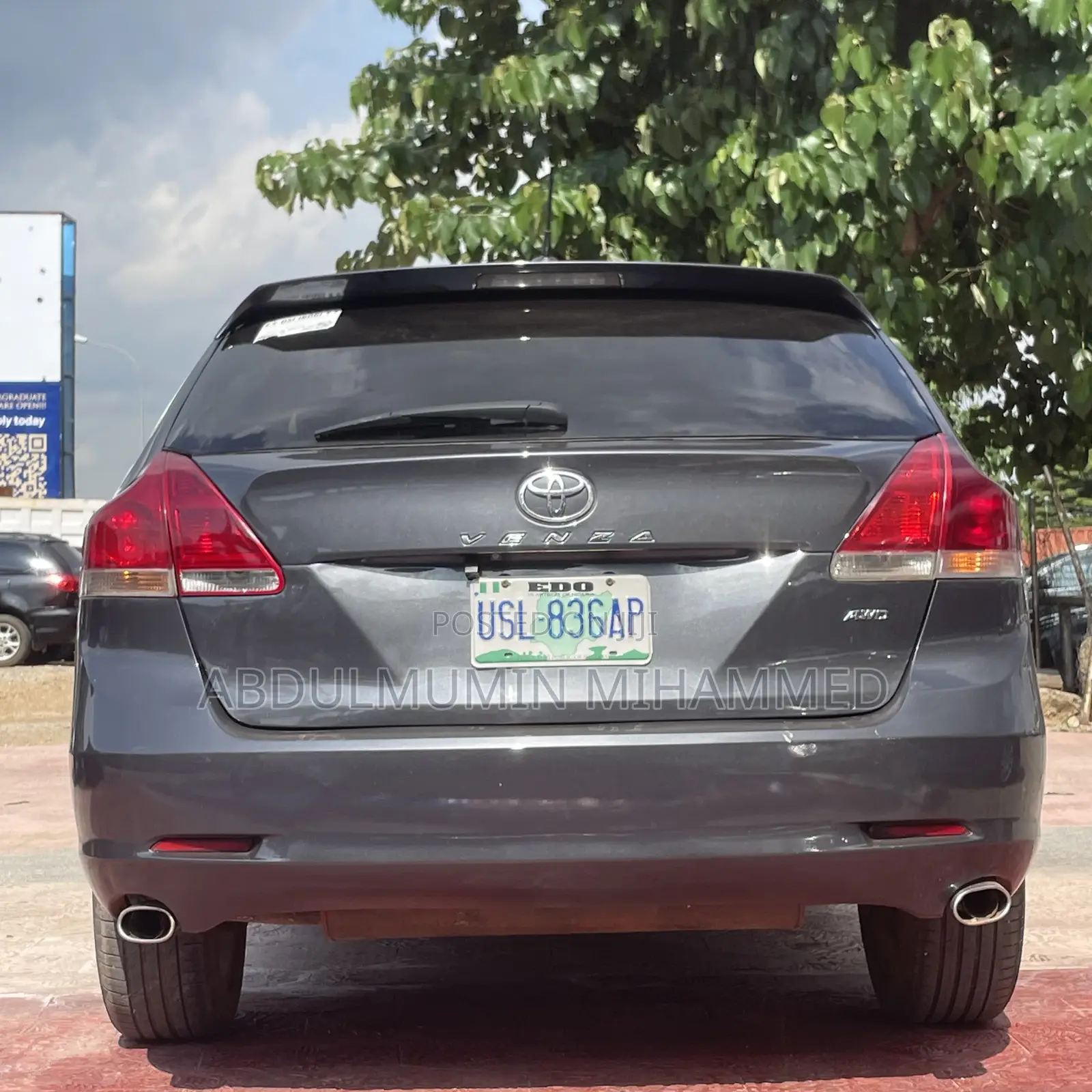 Toyota Venza AWD 2011 Gray