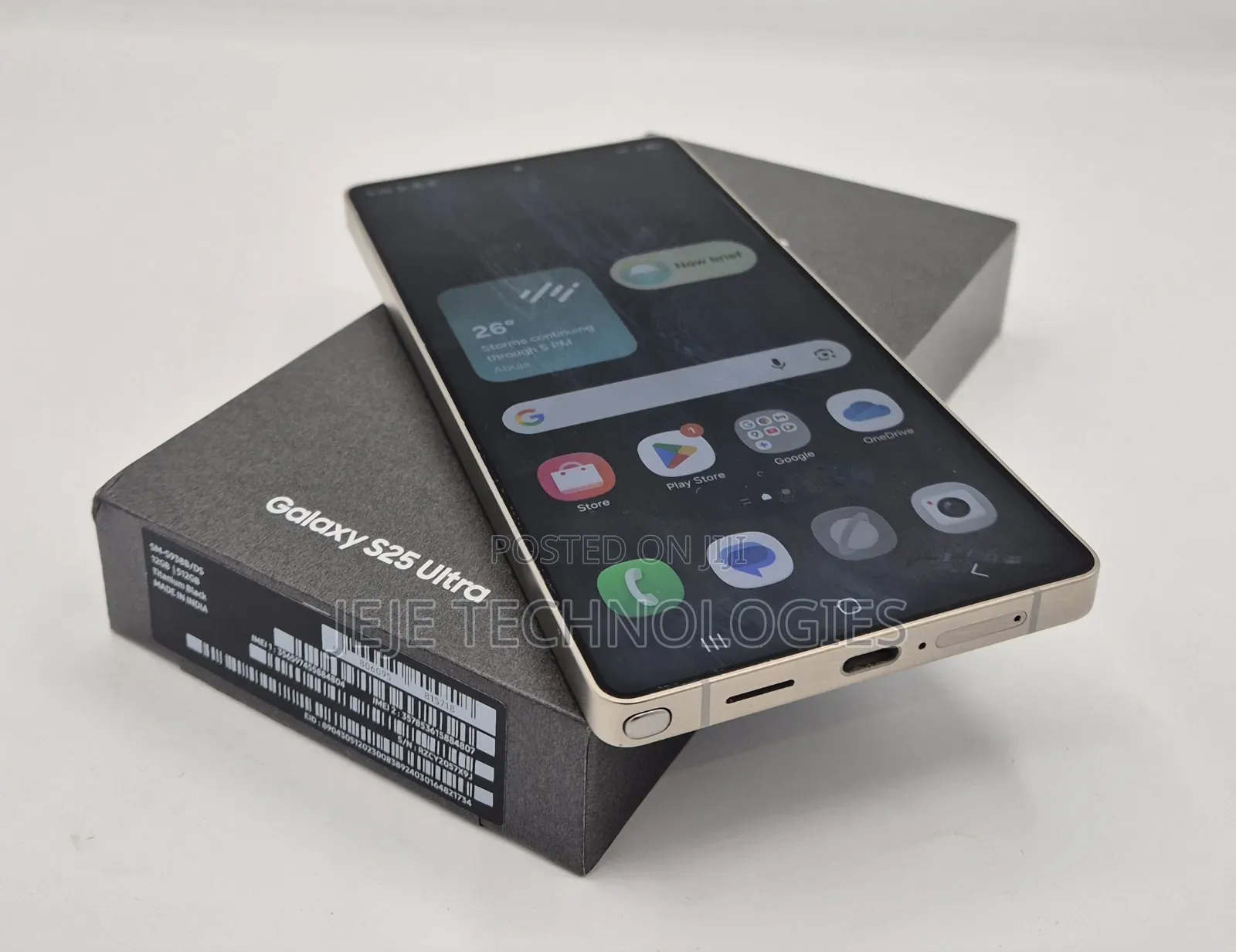 Samsung Galaxy S25 Ultra 512 GB Black