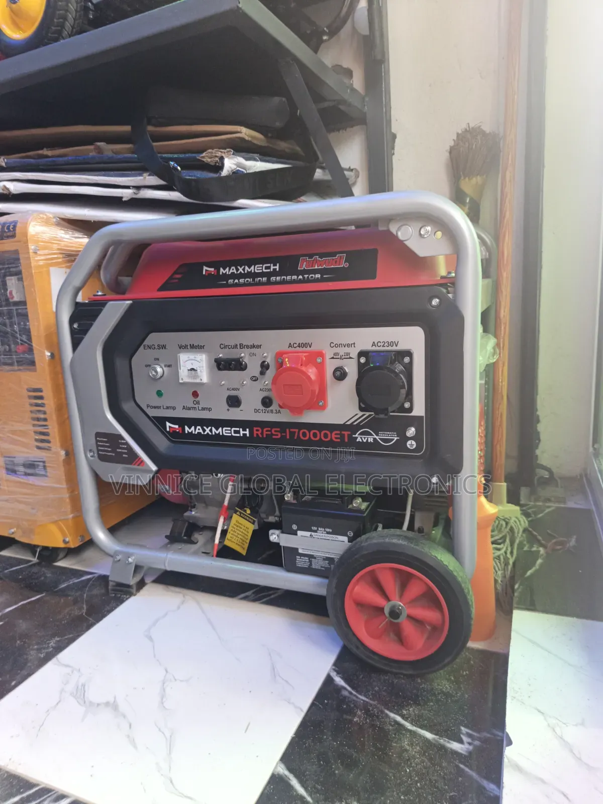 Three Phase Maxmech Petrol Generator Brand New 100% Pure Copper Coil