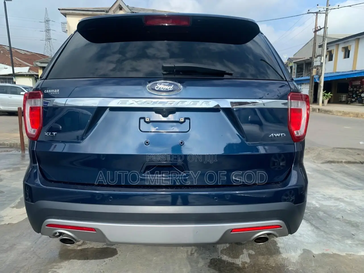 Hyundai Santa Fe 2017 Blue