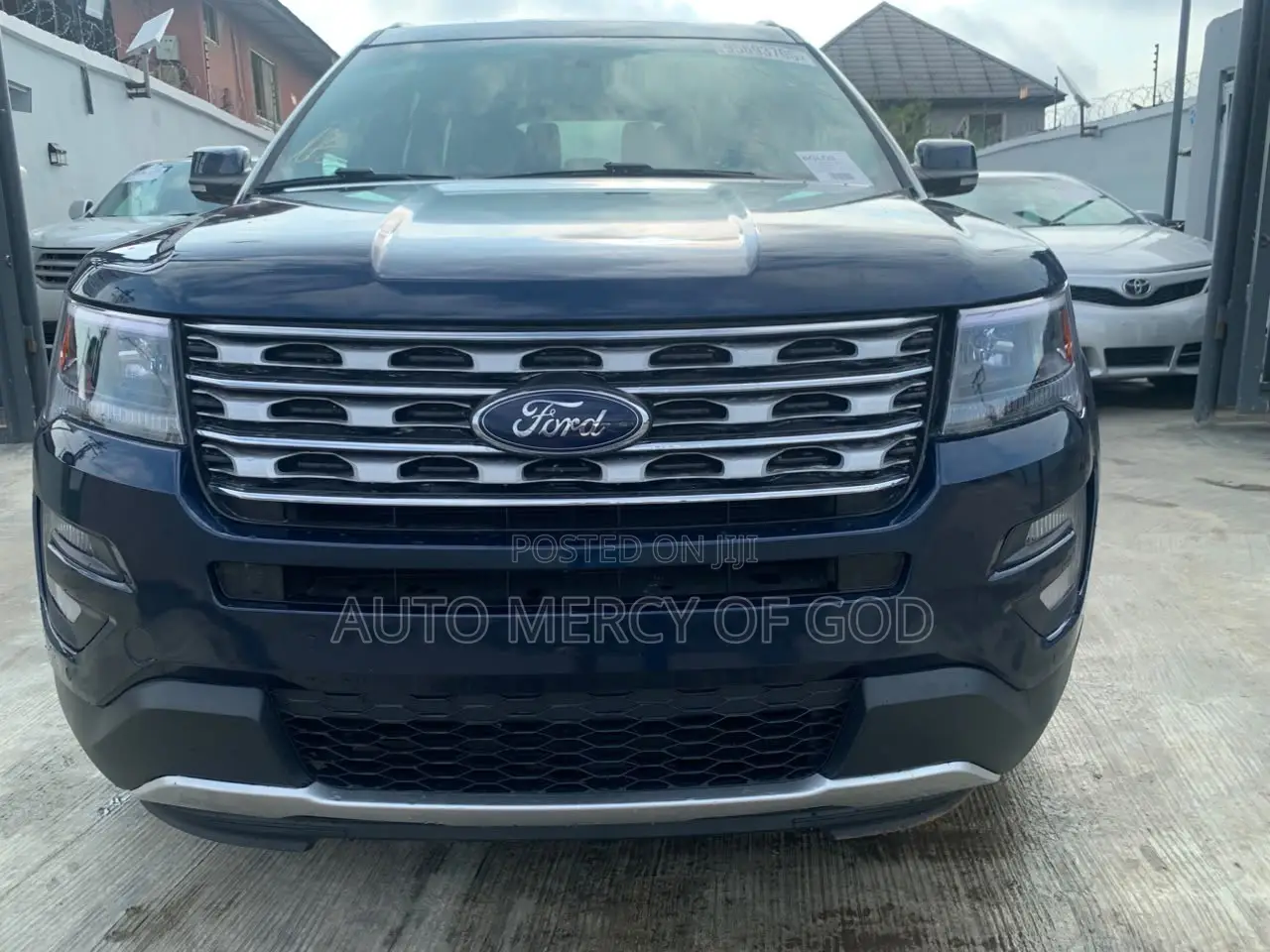 Hyundai Santa Fe 2017 Blue