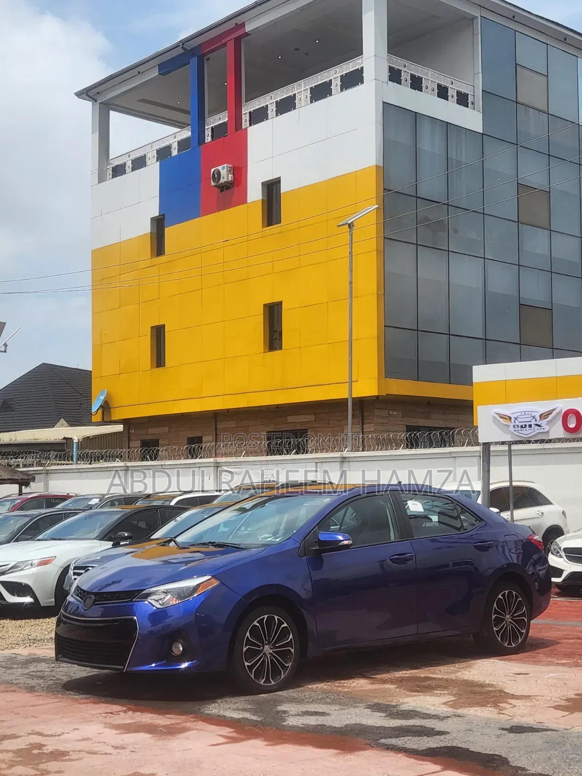 Toyota Corolla 2014 Blue
