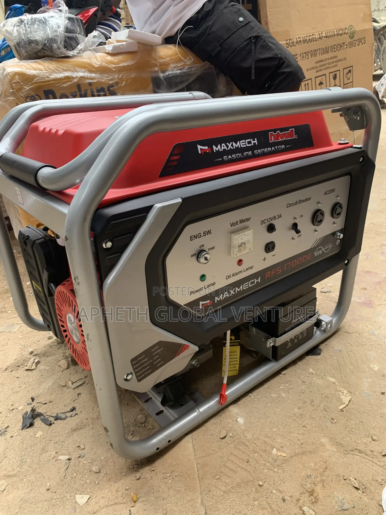 MAXMECH 15kVA Heavy-Duty Generator – RF5-17000E