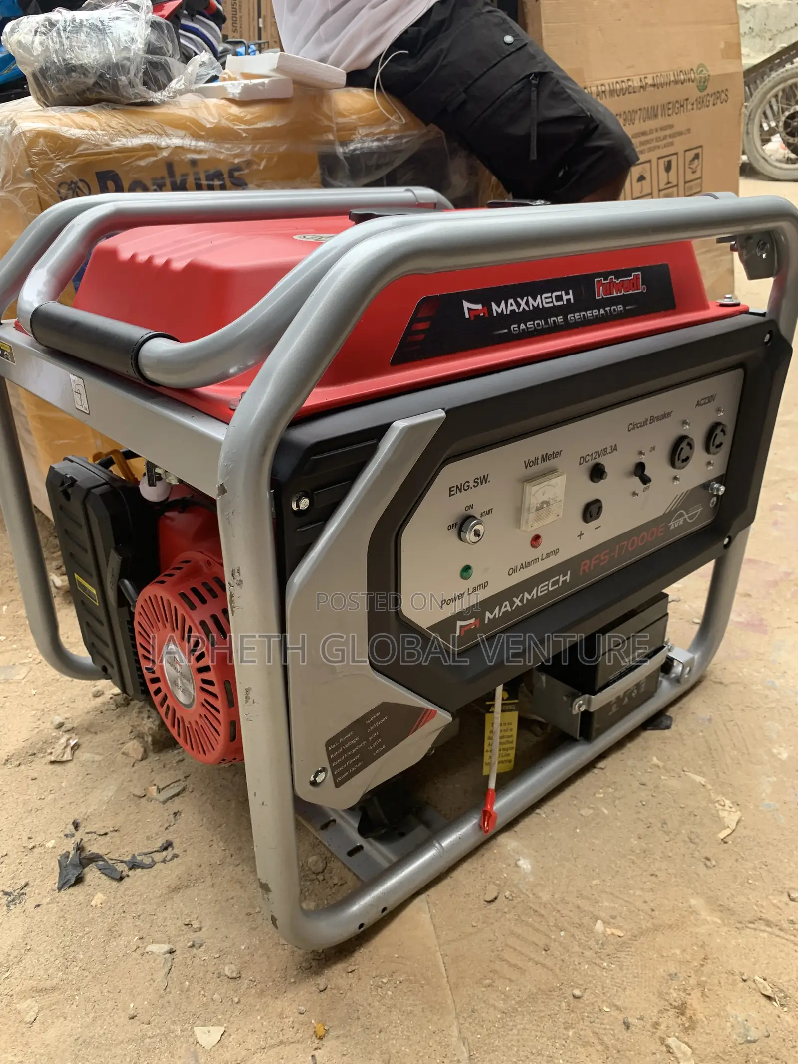 MAXMECH 15kVA Heavy-Duty Generator – RF5-17000E