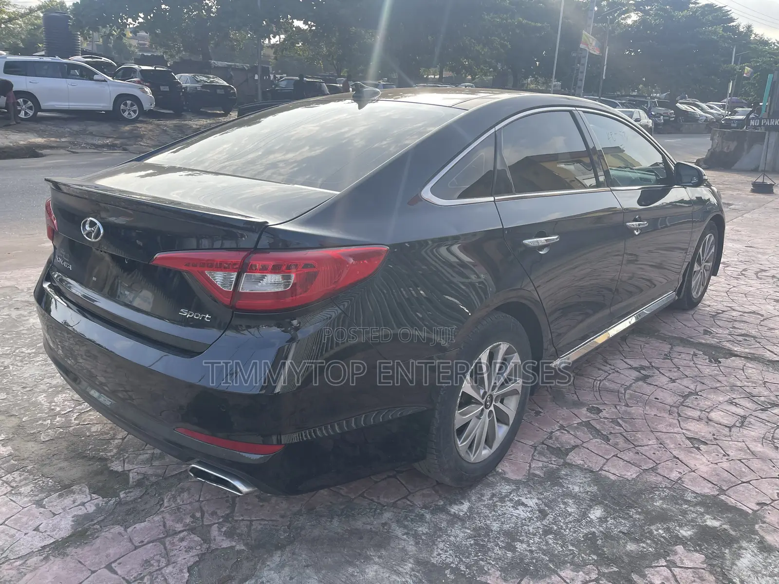 Hyundai Sonata Sport PZEV 4dr Sedan (2.4L 4cyl 6A) 2015 Black