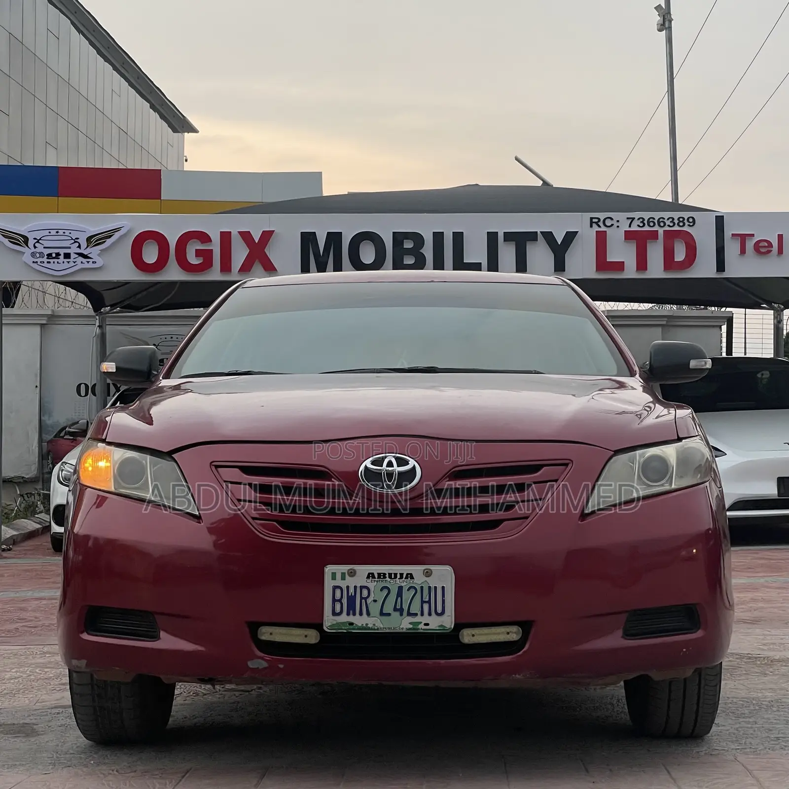 Toyota Camry 2007 Red