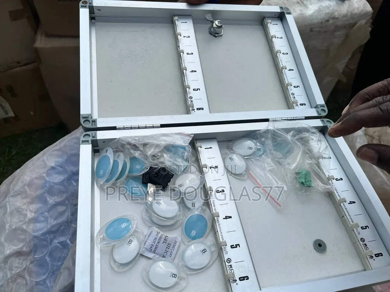 Brand New 24 Slot Aluminum Key Box Cabinet