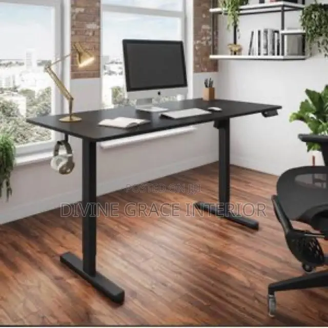 Height Adjustable Desk With Anti Collision System 1.4m