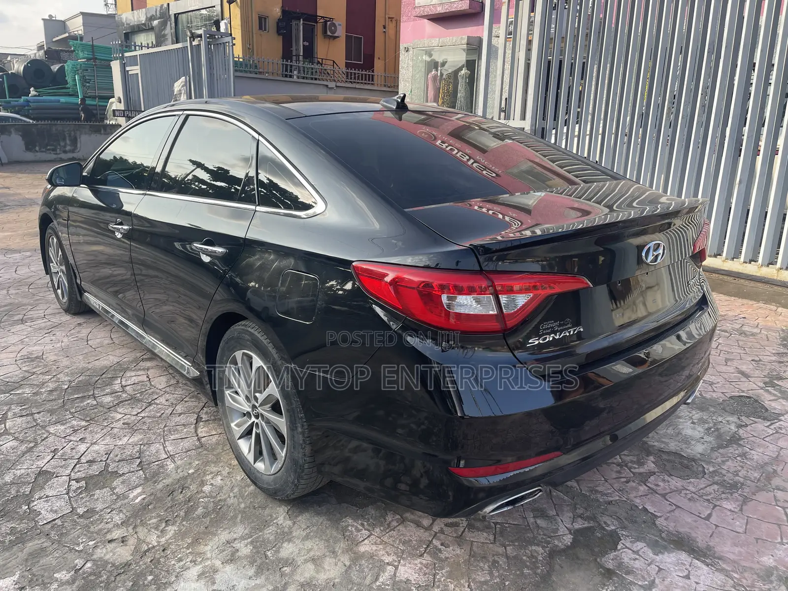 Hyundai Sonata Sport PZEV 4dr Sedan (2.4L 4cyl 6A) 2015 Black