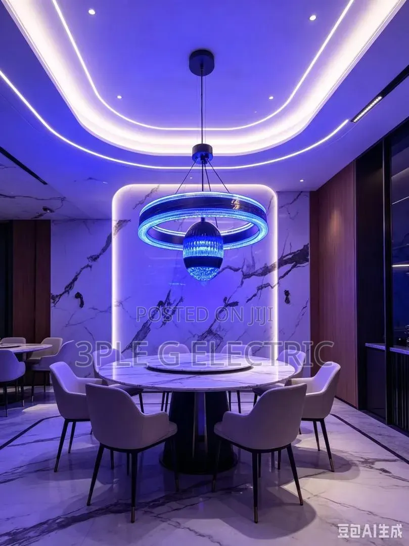 Futuristic Single Pendant Light