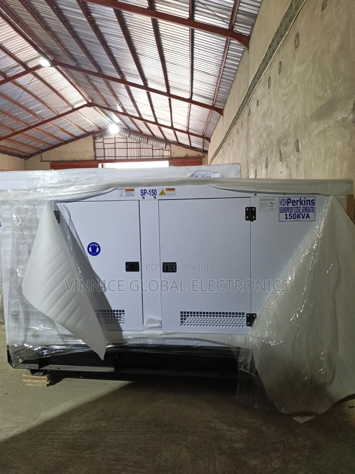 Brand New 150KVA Perkins Soundproof Generator 100% Pure Copper Coil