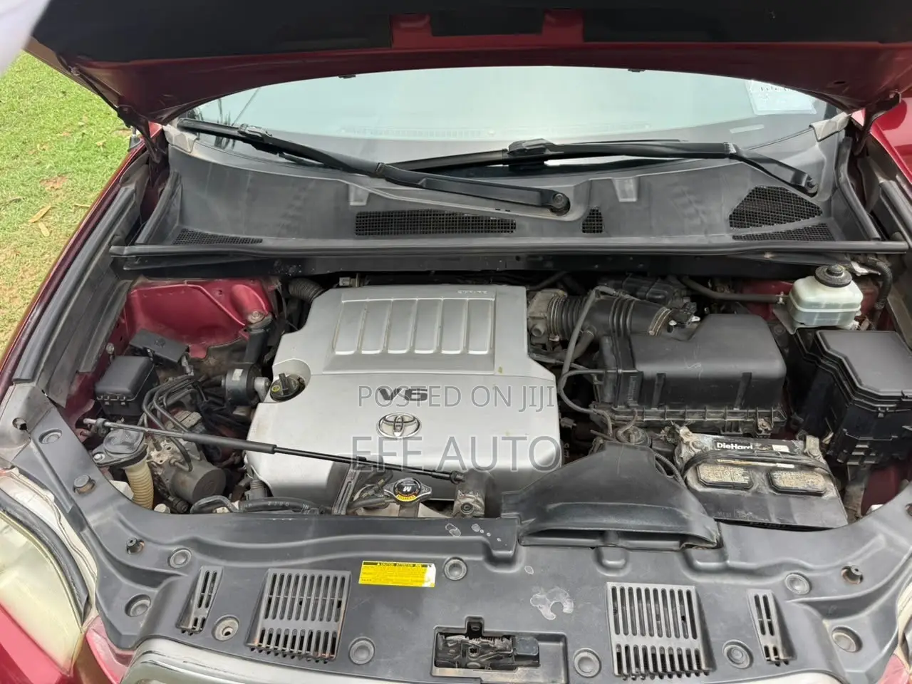 Toyota Highlander 2008 Burgundy