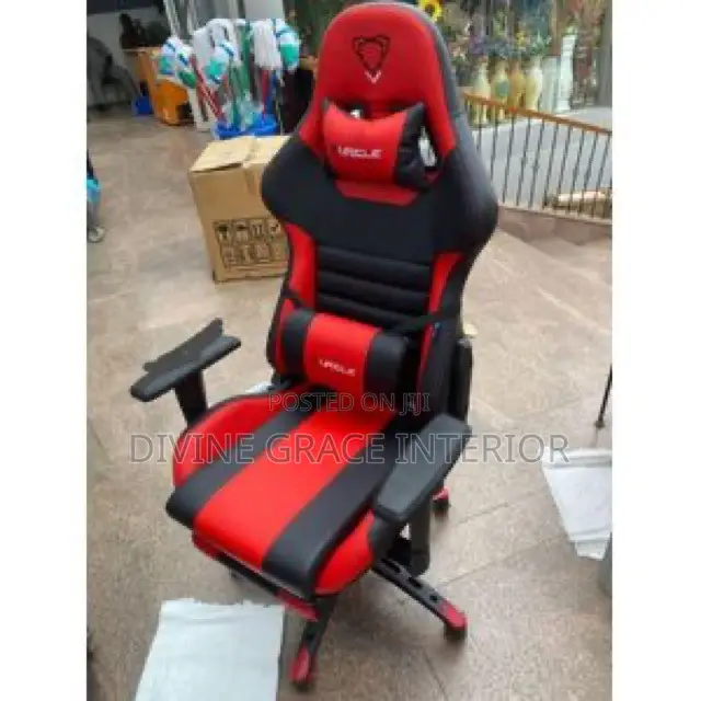 Gaming Chair With Neck Support Pillow