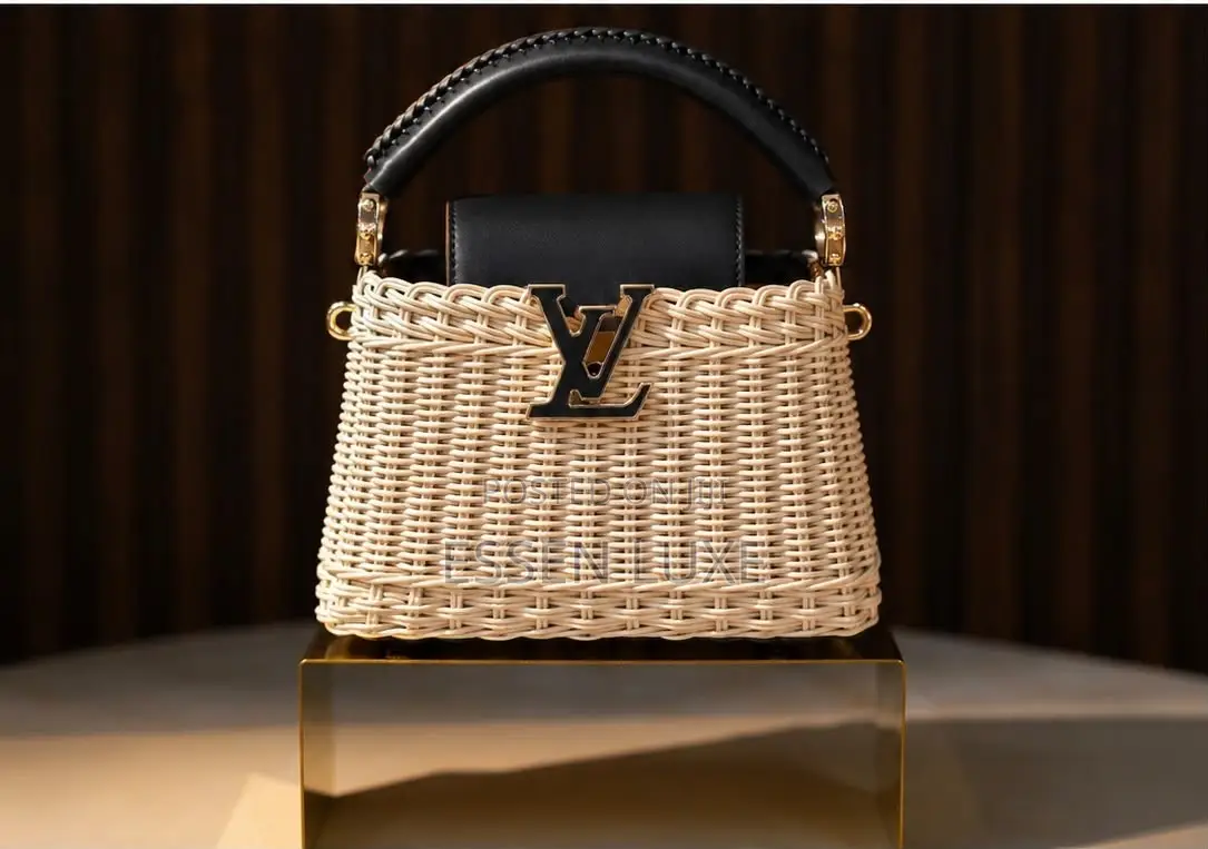 Louis Vuitton Capucines Woven Bag