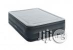 22in Queen Dura-Beam Comfort-Plush High Rise Airbed and Pump