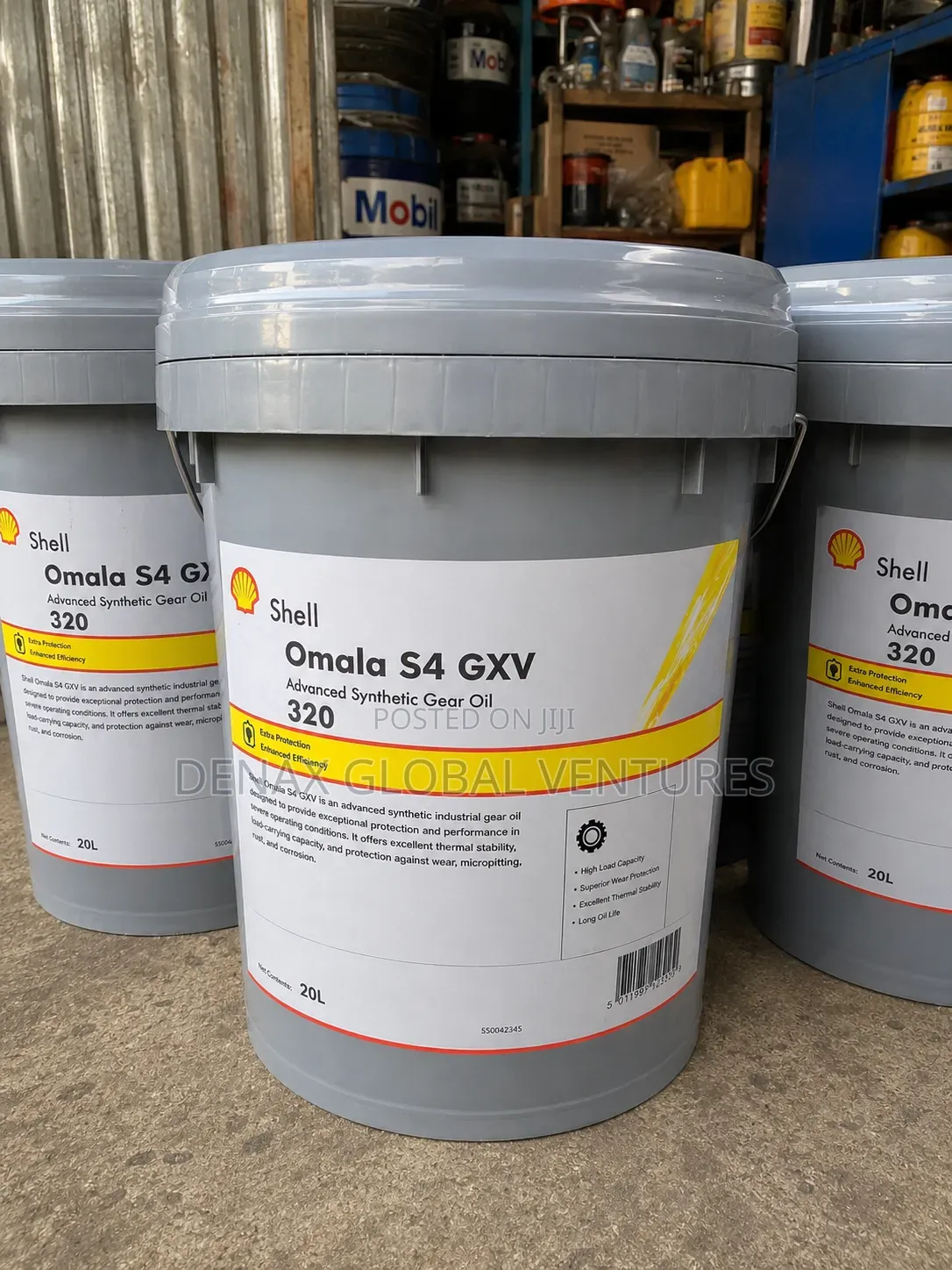 Shell Omala S4 GXV 320 Industrial Synthetic Gear Oil