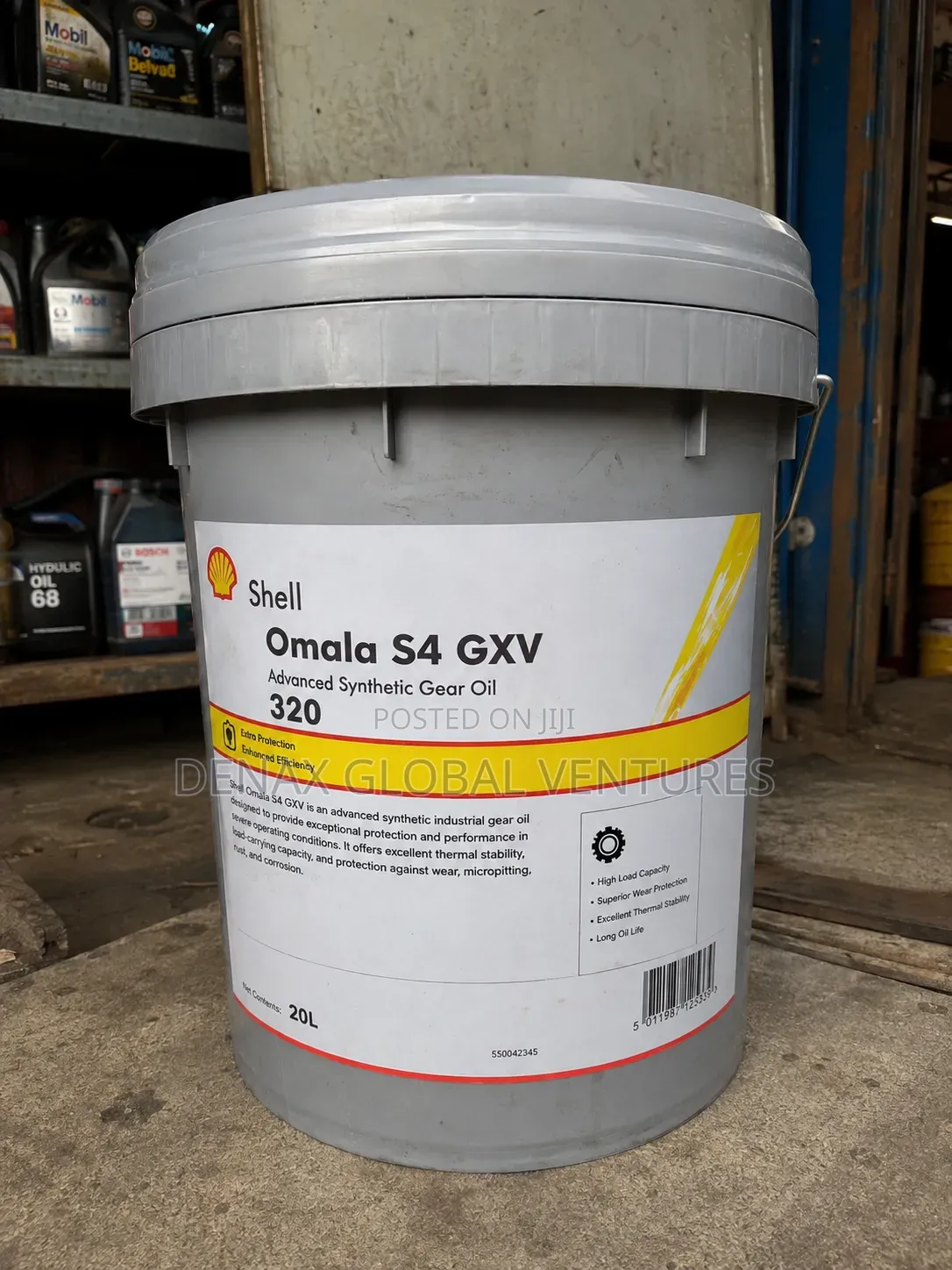 Shell Omala S4 GXV 320 Industrial Synthetic Gear Oil