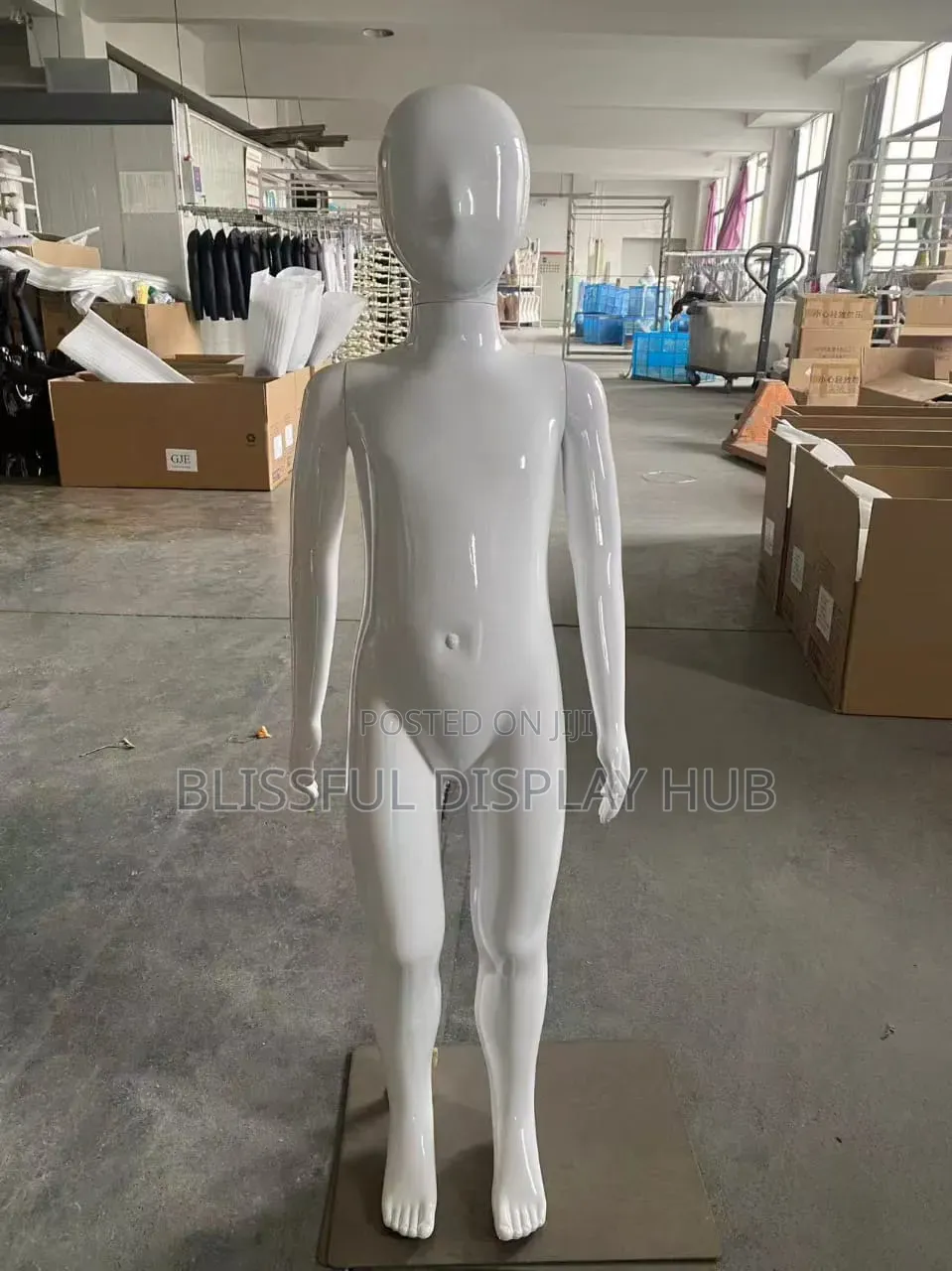 Fiber Glossy Children Mannequin