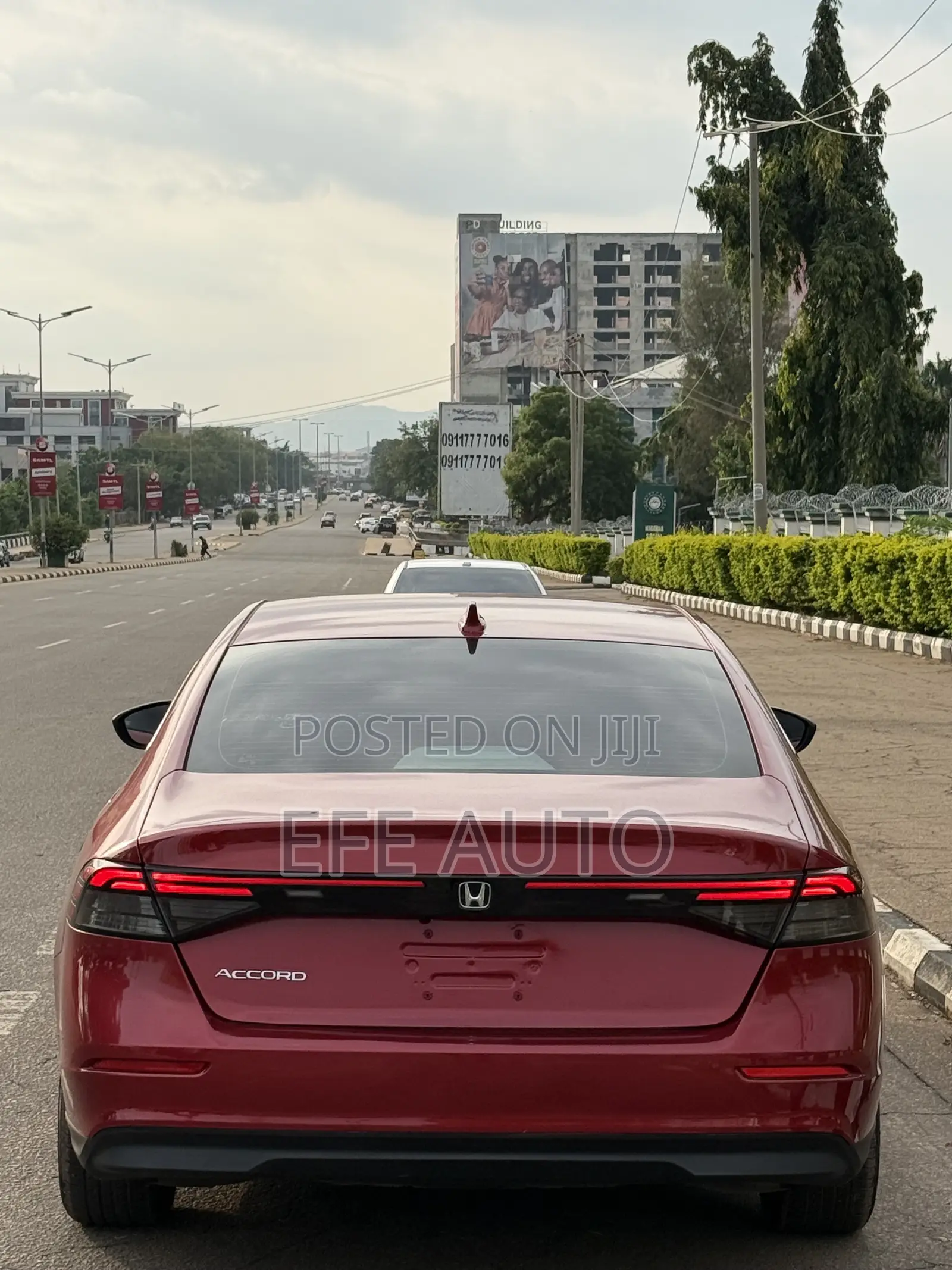 Honda Accord 2025 Burgundy