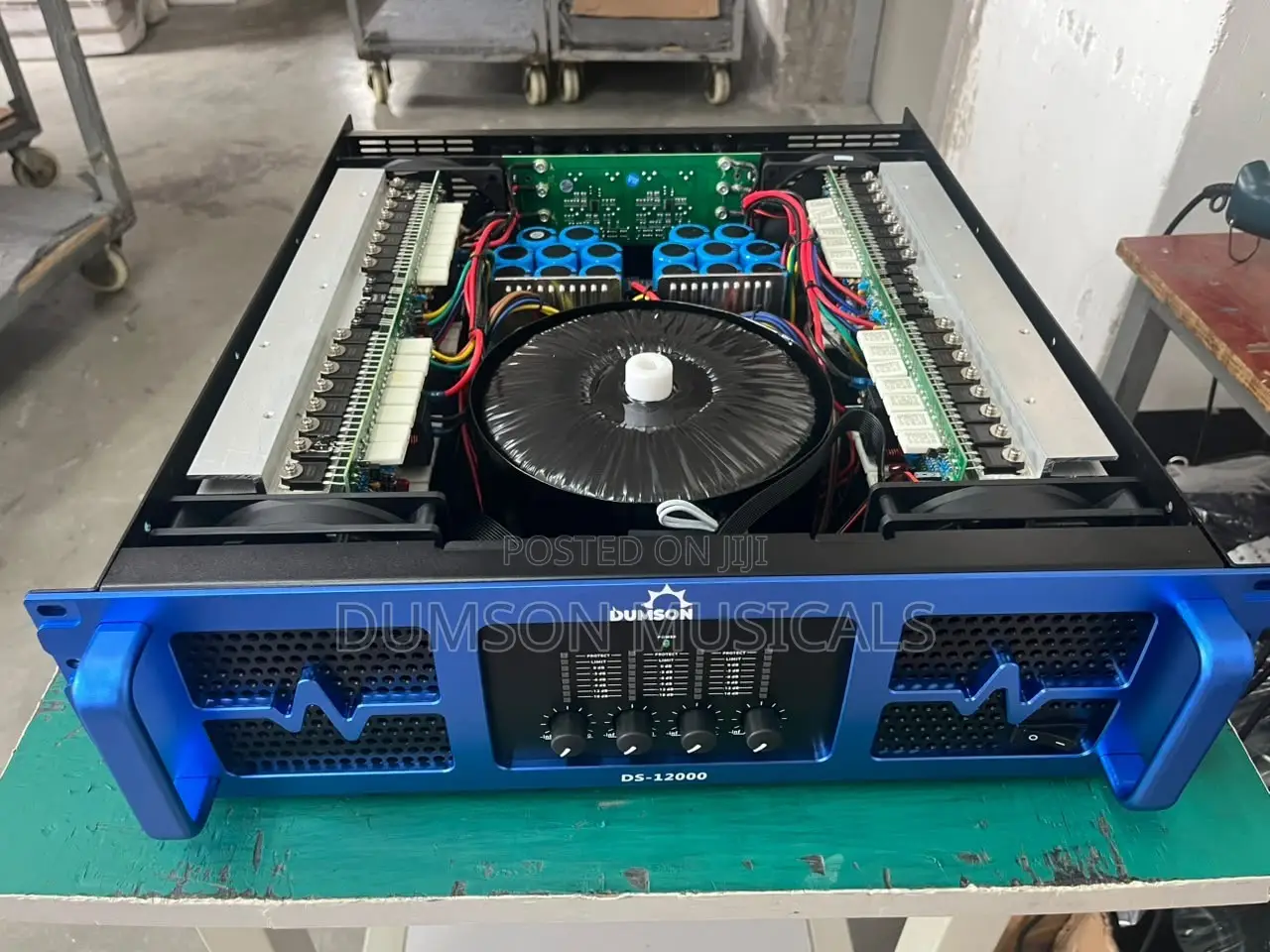 DS-12000 4 Channels Heavy Duty PowerAmp