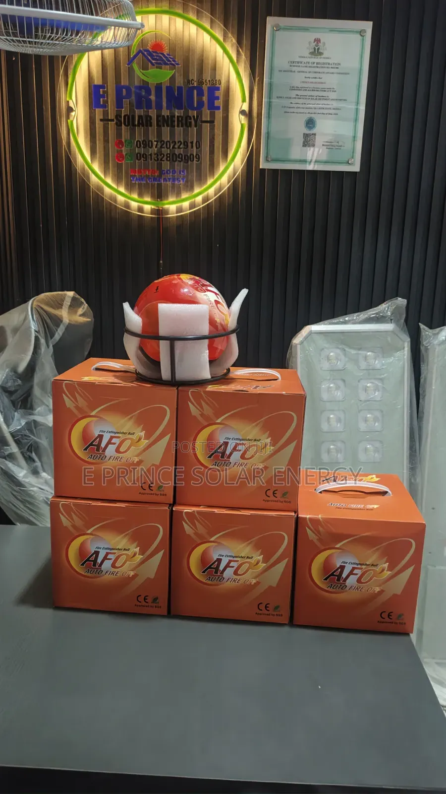 Fire Extinguisher Ball