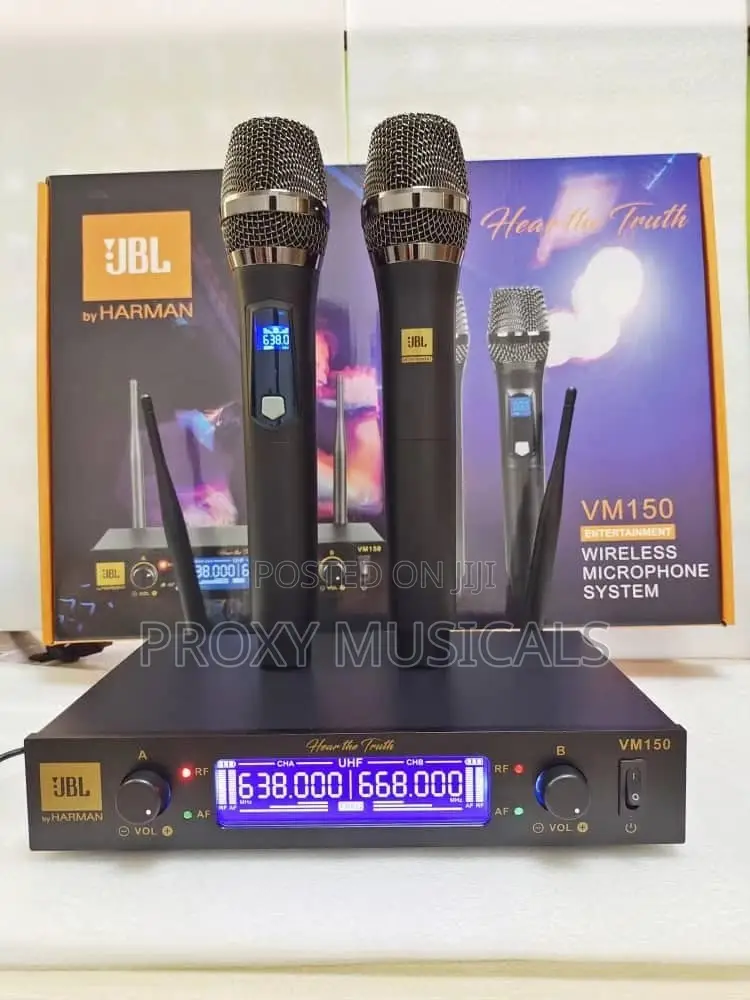 JBL VM150 Dual UHF Wireless Microphone System