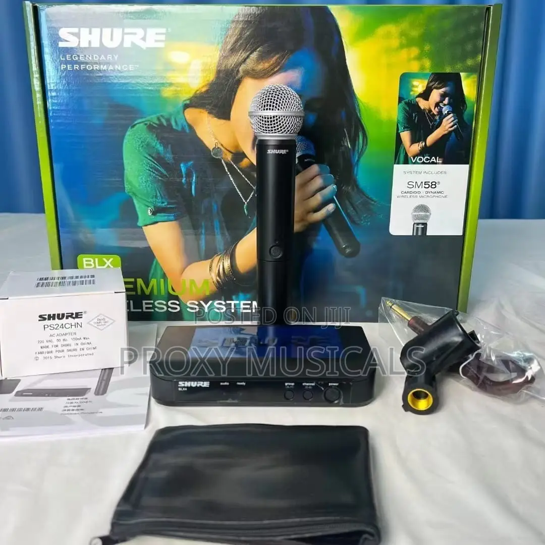 Shure BLX24/SM58 Single Wireless System