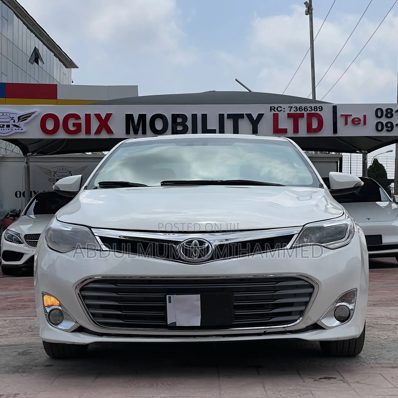 Toyota Avalon XLE Premium 4dr Sedan (3.5L 6cyl 6A) 2015 White