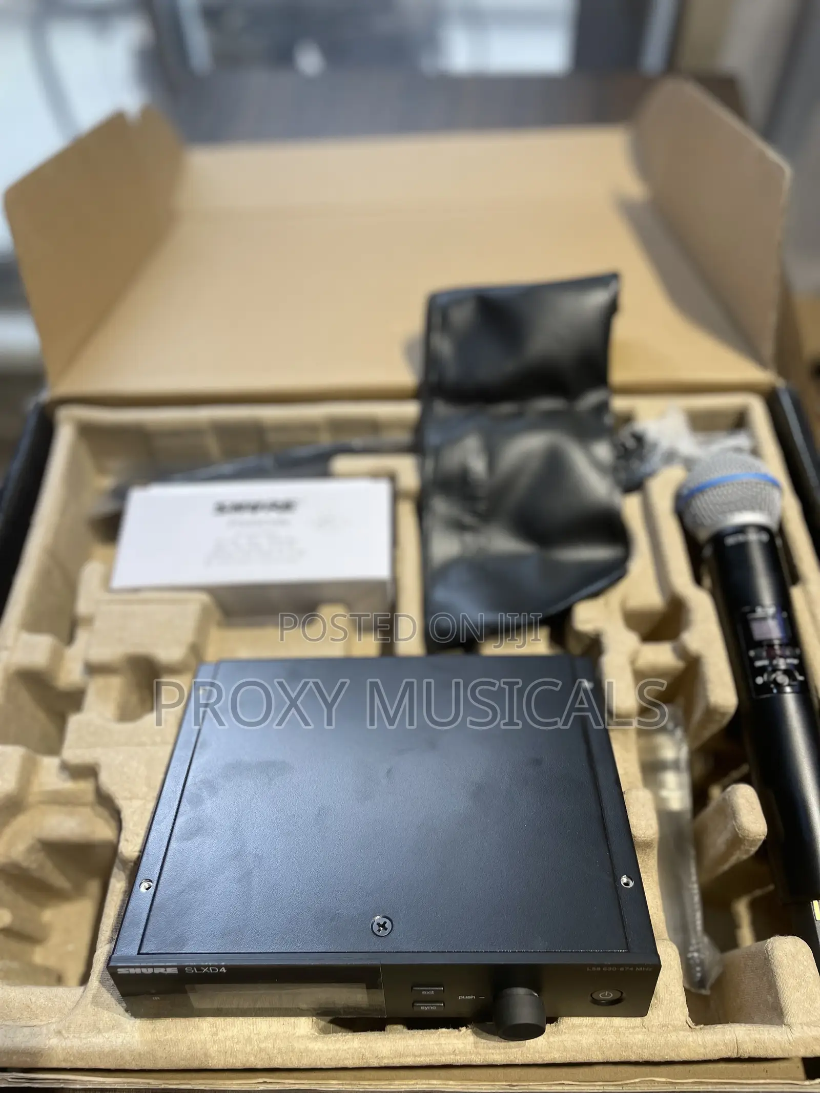 Shure SLXD4 Single Handheld Digital Wireless System